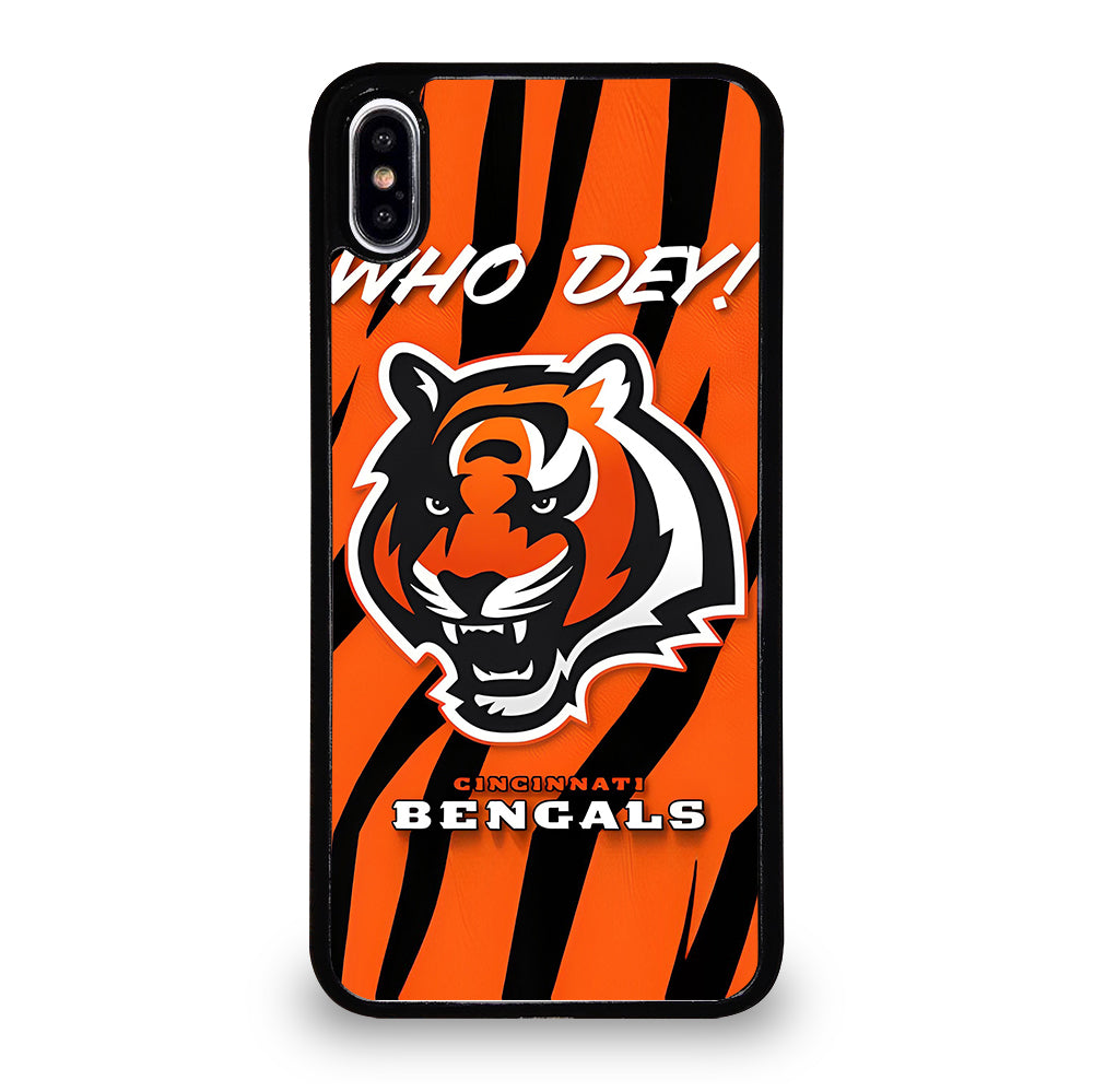 CINCINNATI BENGALS LOGO 2 iPhone XS Max Case Cover
