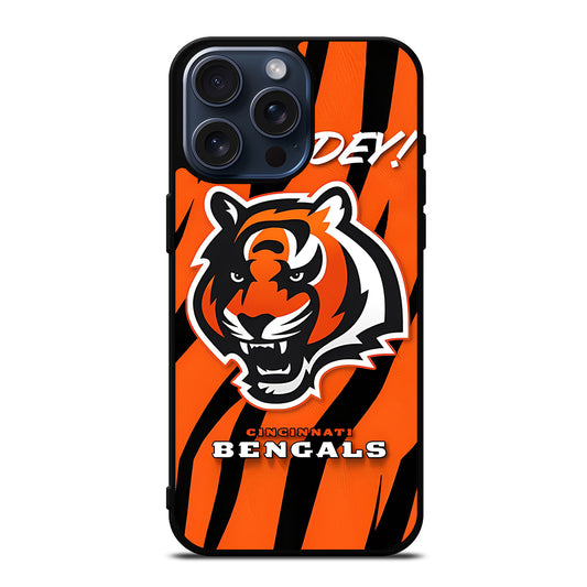 CINCINNATI BENGALS LOGO 2 iPhone 15 Pro Max Case Cover