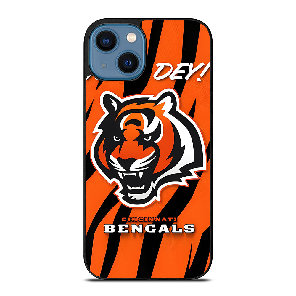 CINCINNATI BENGALS LOGO 2 iPhone 14 Case Cover