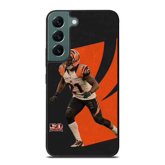 CINCINNATI BENGALS TYLER BOYD AMERICAN FOOTBALL Samsung Galaxy S22 Case Cover