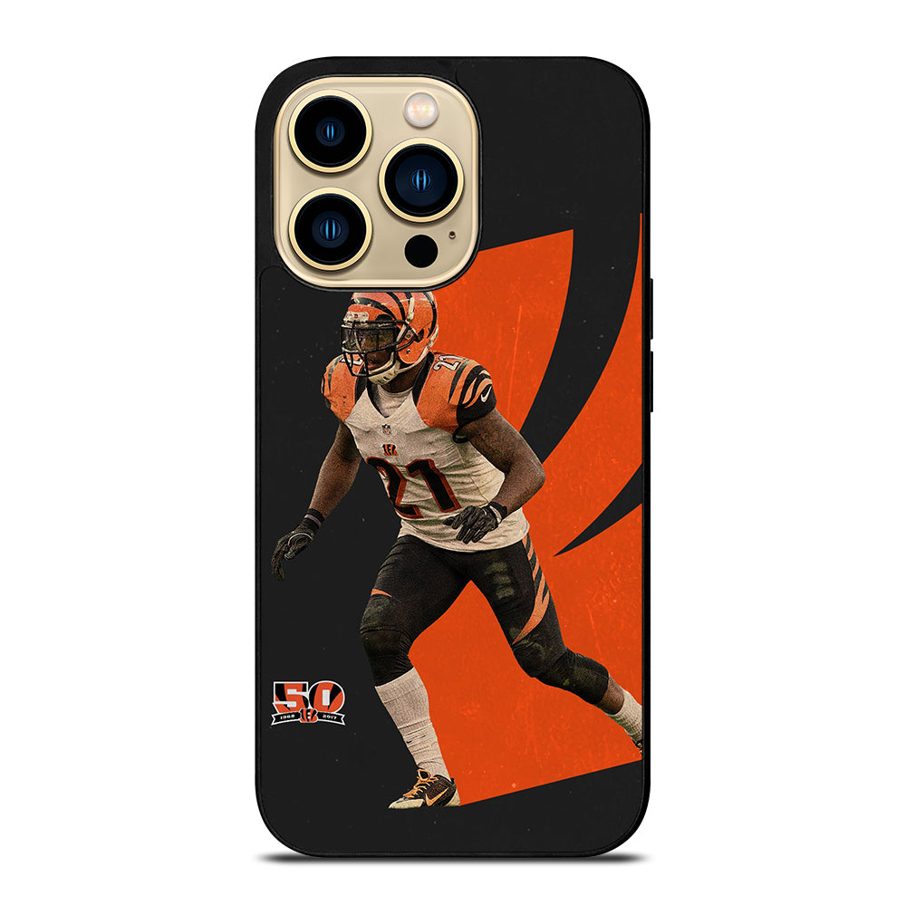 CINCINNATI BENGALS TYLER BOYD AMERICAN FOOTBALL iPhone 14 Pro Max Case Cover