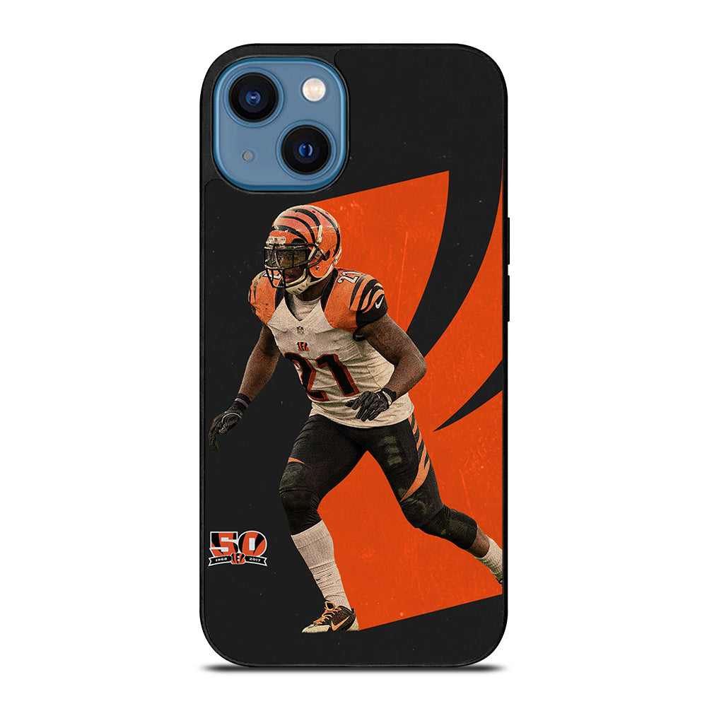 CINCINNATI BENGALS TYLER BOYD AMERICAN FOOTBALL iPhone 14 Case Cover