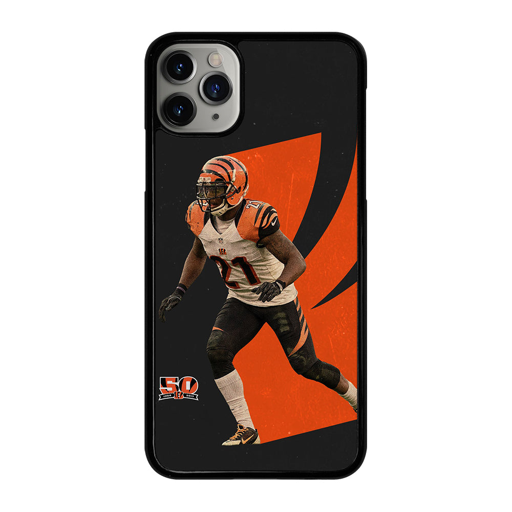CINCINNATI BENGALS TYLER BOYD AMERICAN FOOTBALL iPhone 11 Pro Max Case Cover