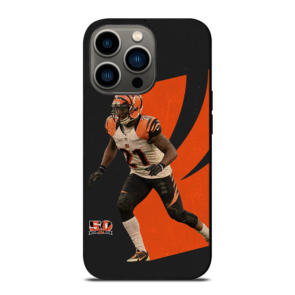 CINCINNATI BENGALS TYLER BOYD AMERICAN FOOTBALL iPhone 13 Pro Case Cover