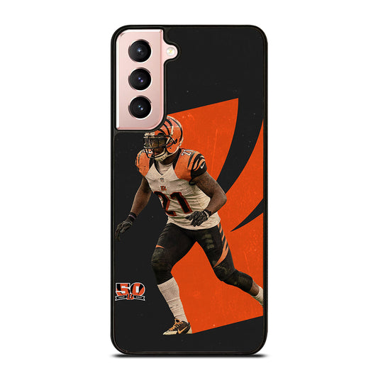 CINCINNATI BENGALS TYLER BOYD AMERICAN FOOTBALL Samsung Galaxy S21 Case Cover