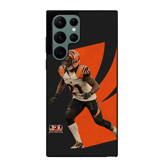 CINCINNATI BENGALS TYLER BOYD AMERICAN FOOTBALL Samsung Galaxy S22 Ultra Case Cover