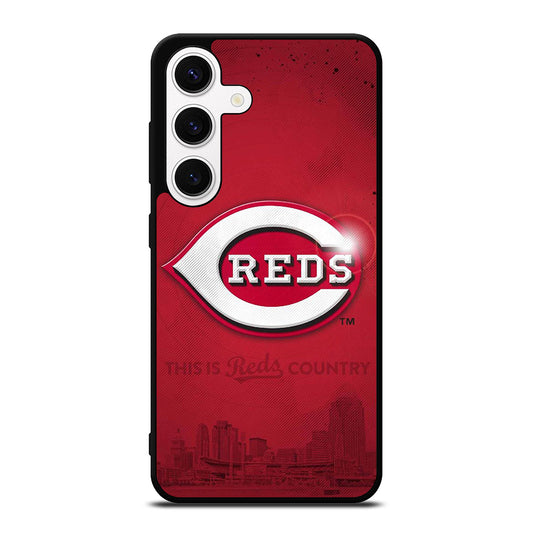 CINCINNATI REDS LOGO 1 Samsung Galaxy S24 Case Cover