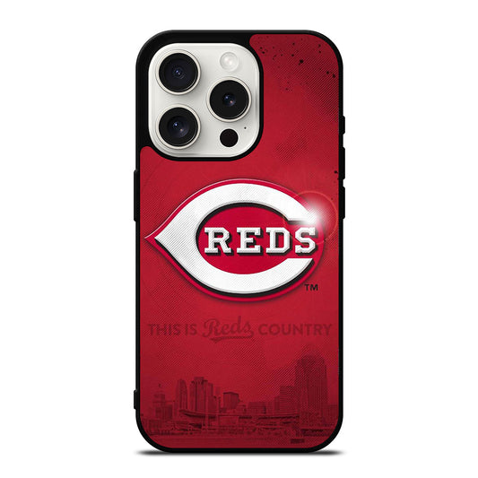 CINCINNATI REDS LOGO 1 iPhone 15 Pro Case Cover