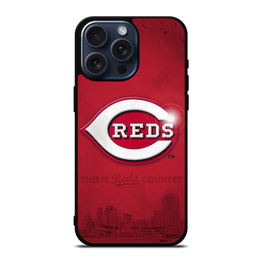 CINCINNATI REDS LOGO 1 iPhone 15 Pro Max Case Cover