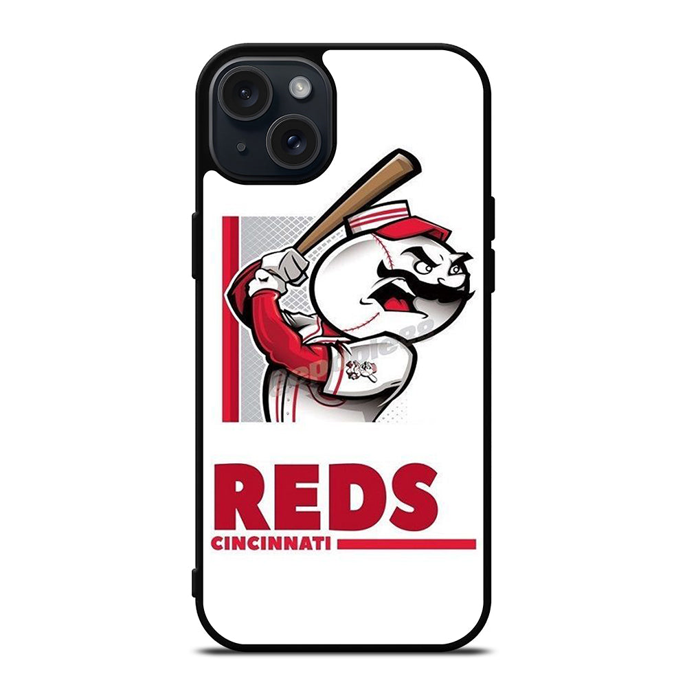CINCINNATI REDS LOGO 3 iPhone 15 Plus Case Cover