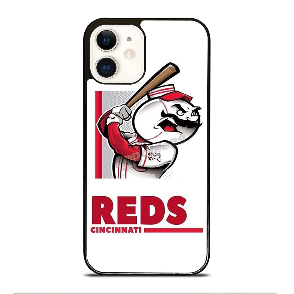 CINCINNATI REDS LOGO 3 iPhone 12 Case Cover