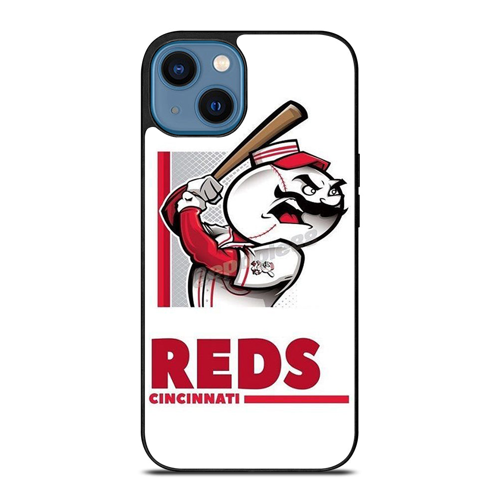 CINCINNATI REDS LOGO 3 iPhone 14 Case Cover