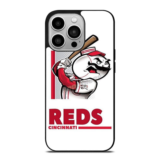 CINCINNATI REDS LOGO 3 iPhone 14 Pro Case Cover