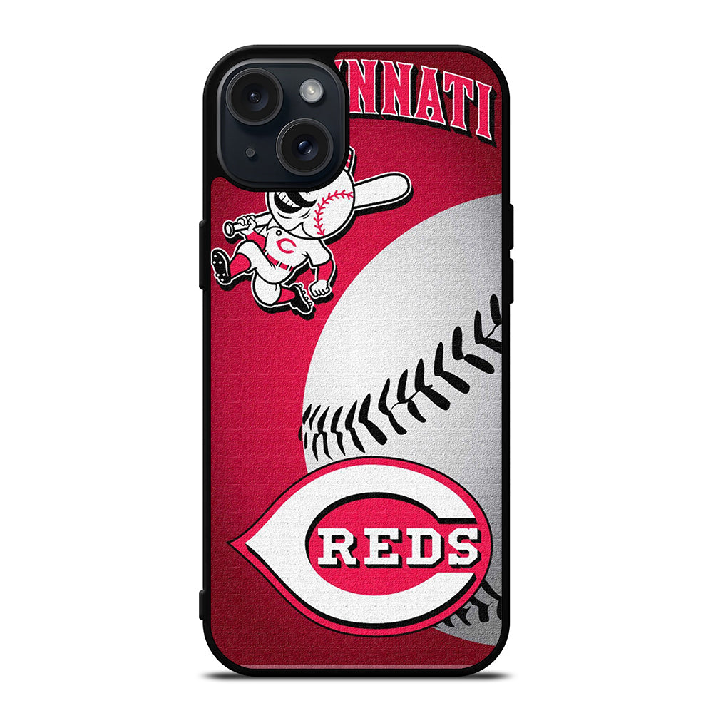 CINCINNATI REDS MLB SYMBOL 2 iPhone 15 Plus Case Cover