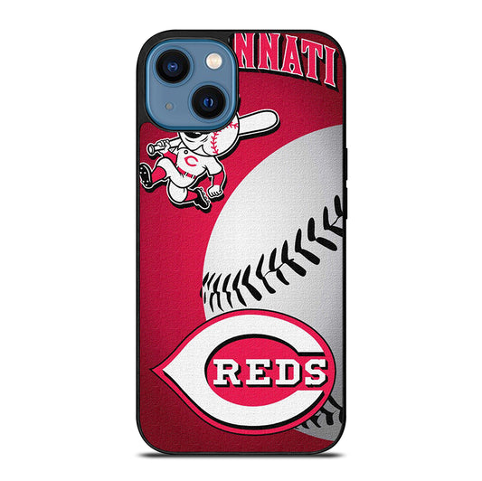 CINCINNATI REDS MLB SYMBOL 2 iPhone 14 Case Cover
