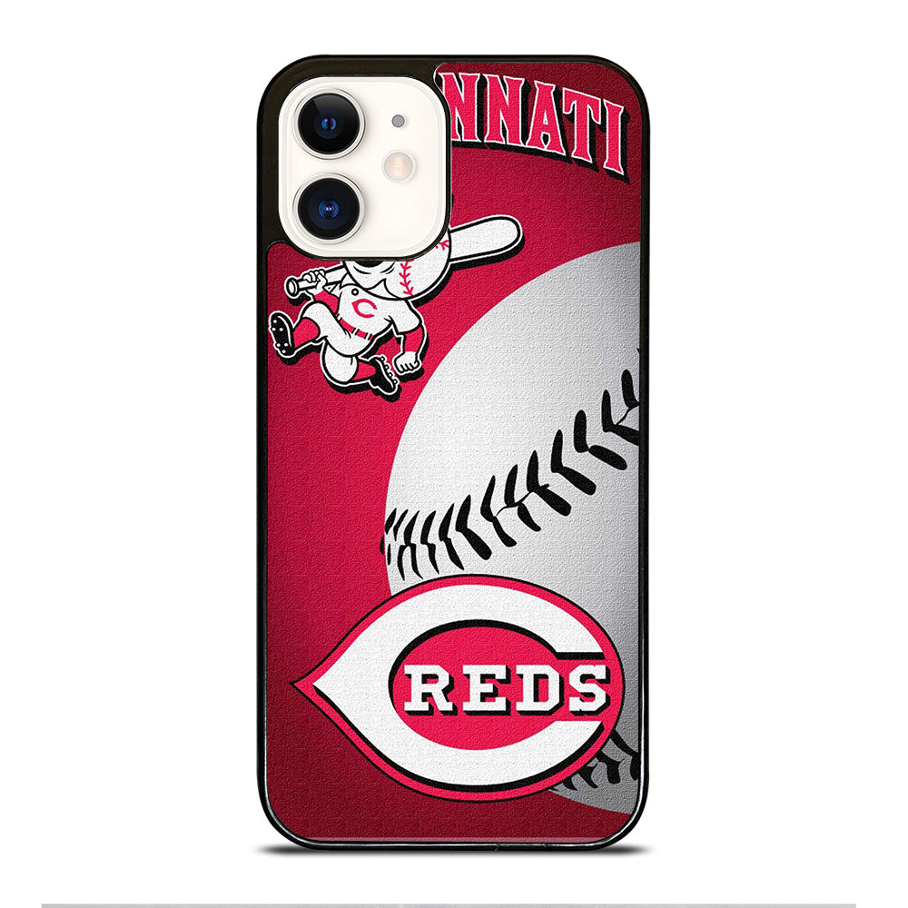 CINCINNATI REDS MLB SYMBOL 2 iPhone 12 Case Cover