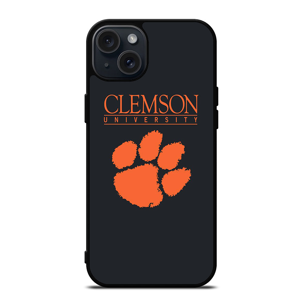 CLEMSON TIGERS SYMBOL iPhone 15 Plus Case Cover