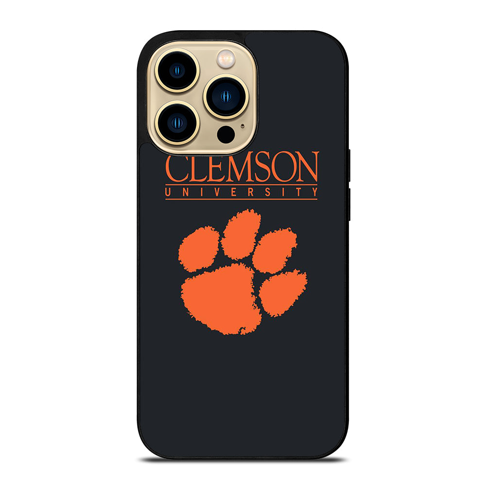 CLEMSON TIGERS SYMBOL iPhone 14 Pro Max Case Cover
