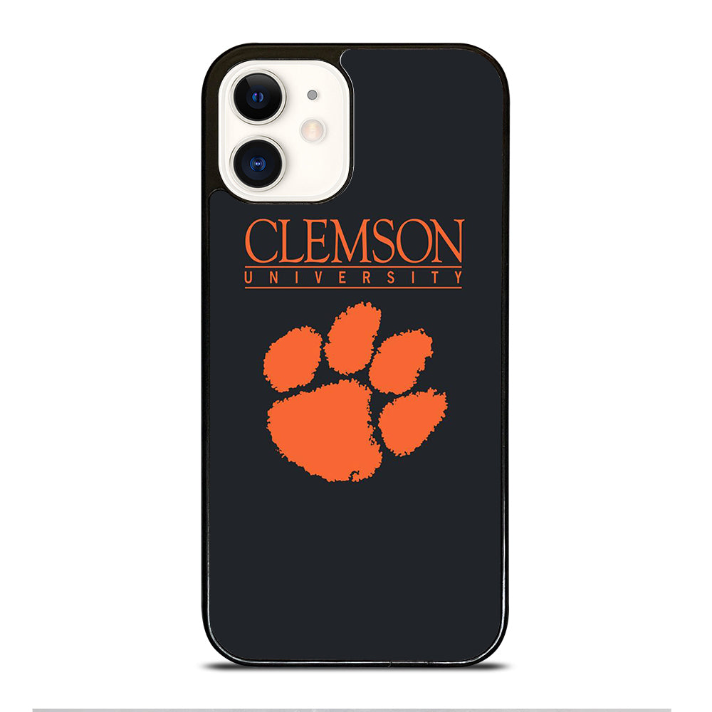 CLEMSON TIGERS SYMBOL iPhone 12 Case Cover