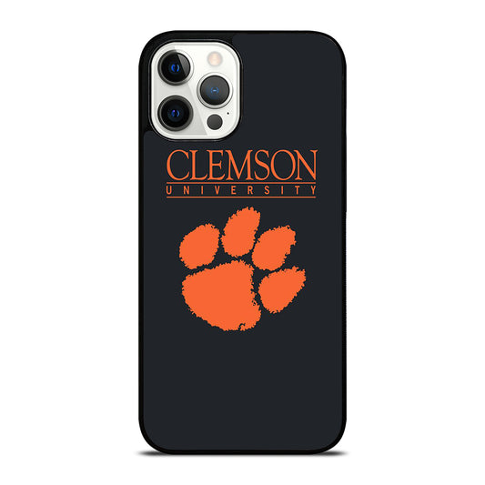 CLEMSON TIGERS SYMBOL iPhone 12 Pro Max Case Cover