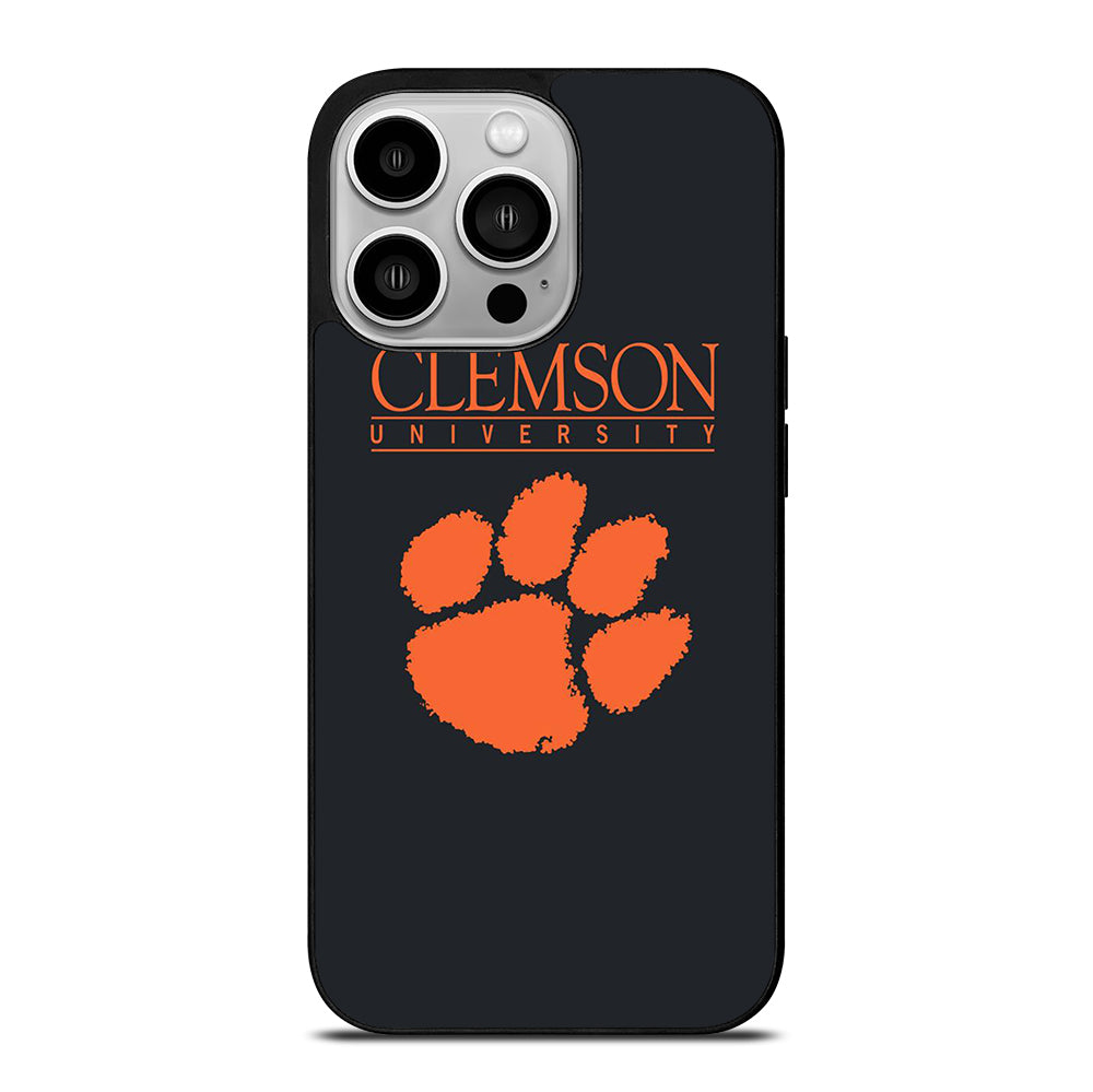CLEMSON TIGERS SYMBOL iPhone 14 Pro Case Cover