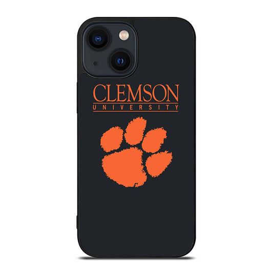 CLEMSON TIGERS SYMBOL iPhone 14 Plus Case Cover