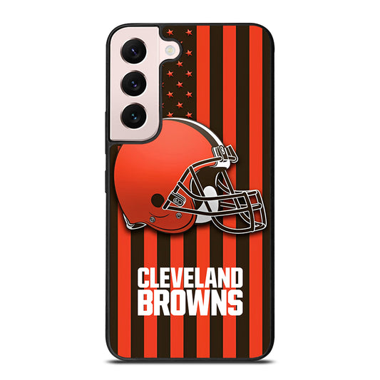 CLEVELAND BROWNS LOGO 5 Samsung Galaxy S22 Plus Case Cover