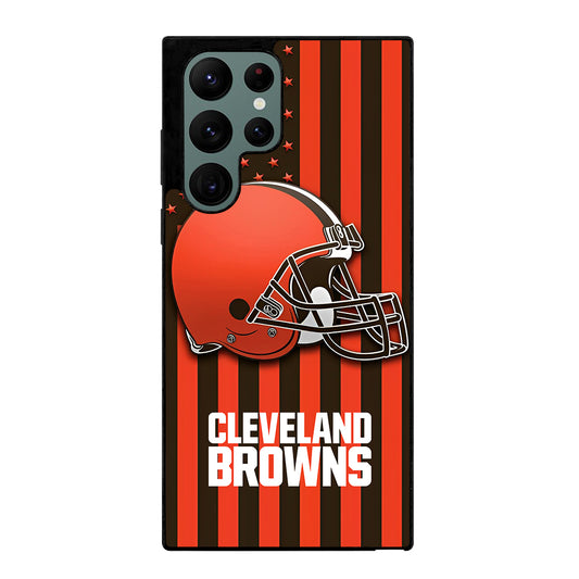 CLEVELAND BROWNS LOGO 5 Samsung Galaxy S22 Ultra Case Cover