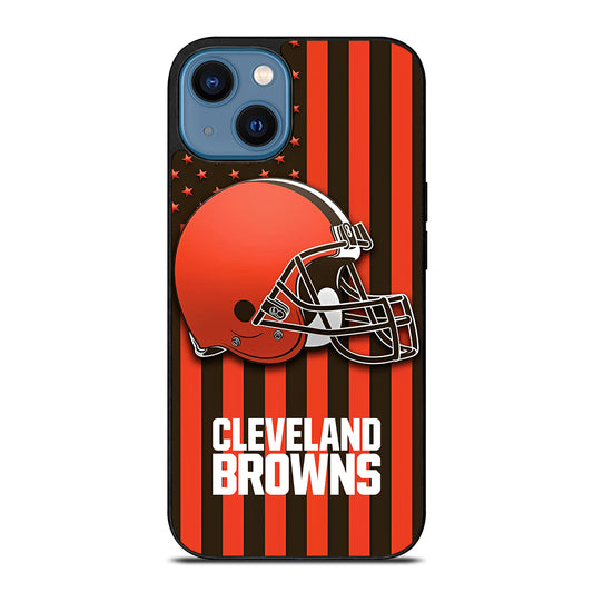 CLEVELAND BROWNS LOGO 5 iPhone 14 Case Cover