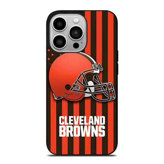 CLEVELAND BROWNS LOGO 5 iPhone 14 Pro Case Cover