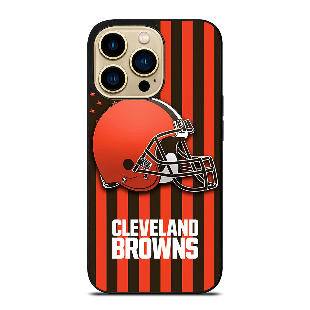 CLEVELAND BROWNS LOGO 5 iPhone 14 Pro Max Case Cover