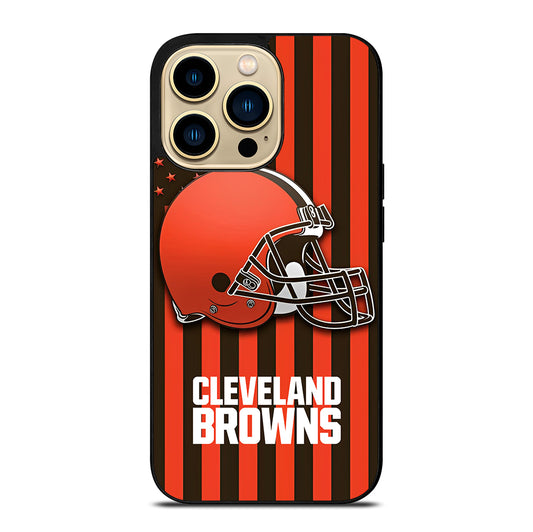 CLEVELAND BROWNS LOGO 5 iPhone 14 Pro Max Case Cover