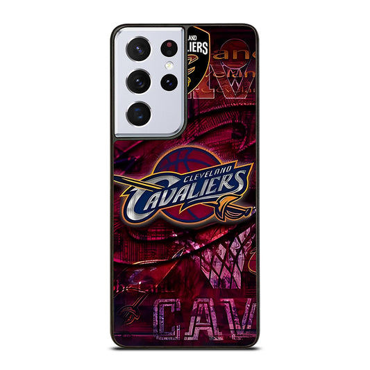 CLEVELAND CAVALIERS NBA ICON Samsung Galaxy S21 Ultra Case Cover