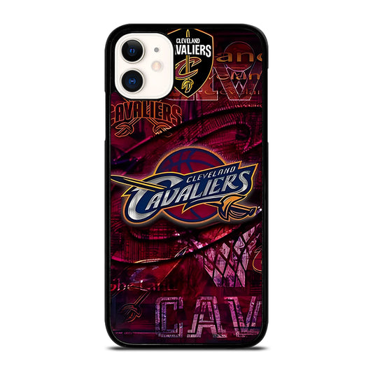CLEVELAND CAVALIERS NBA ICON iPhone 11 Case Cover