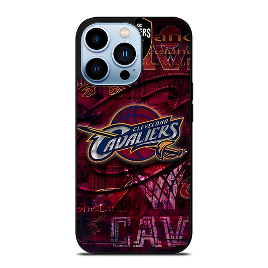 CLEVELAND CAVALIERS NBA ICON iPhone 13 Pro Max Case Cover