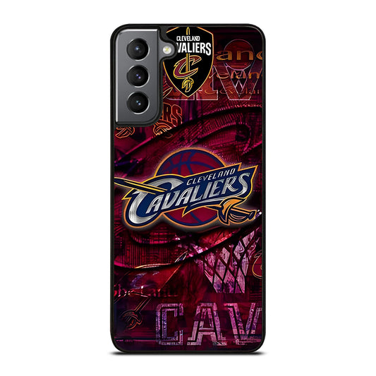 CLEVELAND CAVALIERS NBA ICON Samsung Galaxy S21 Plus Case Cover