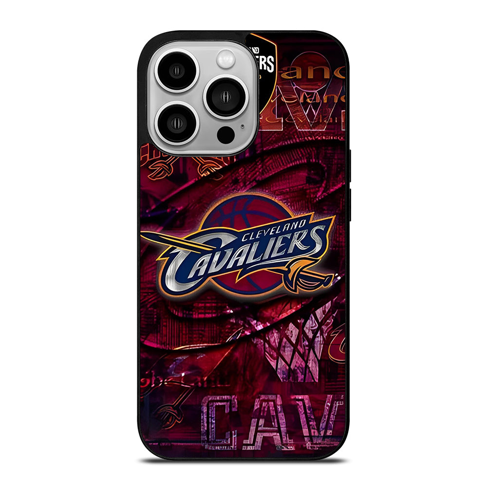 CLEVELAND CAVALIERS NBA ICON iPhone 14 Pro Case Cover
