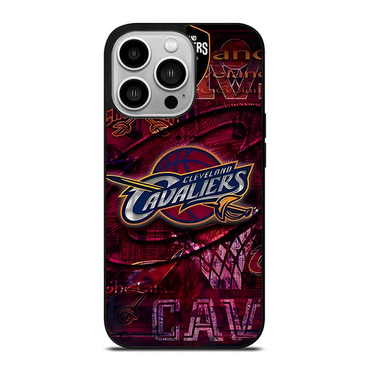 CLEVELAND CAVALIERS NBA ICON iPhone 14 Pro Case Cover