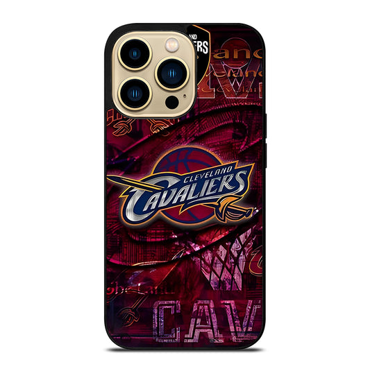 CLEVELAND CAVALIERS NBA ICON iPhone 14 Pro Max Case Cover