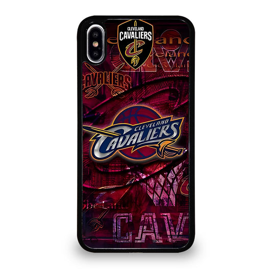 CLEVELAND CAVALIERS NBA ICON iPhone XS Max Case Cover