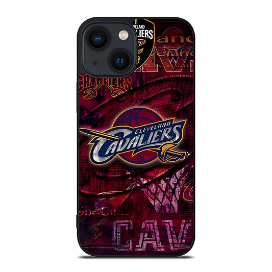 CLEVELAND CAVALIERS NBA ICON iPhone 14 Plus Case Cover