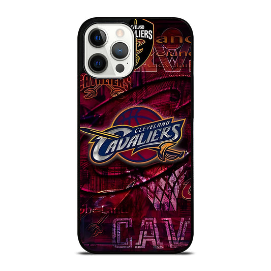 CLEVELAND CAVALIERS NBA ICON iPhone 12 Pro Max Case Cover