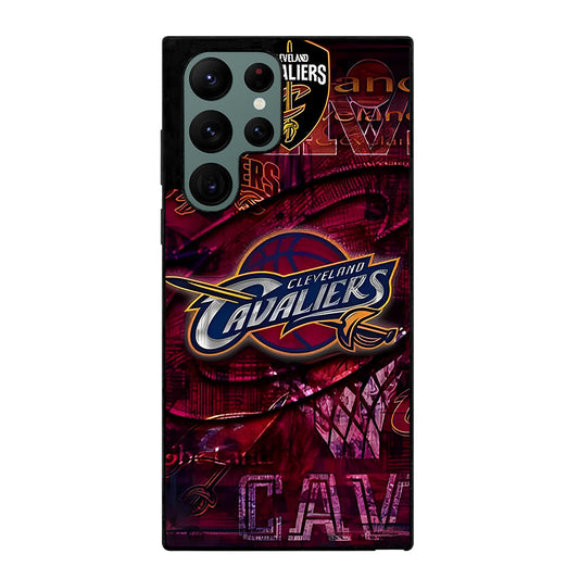 CLEVELAND CAVALIERS NBA ICON Samsung Galaxy S22 Ultra Case Cover