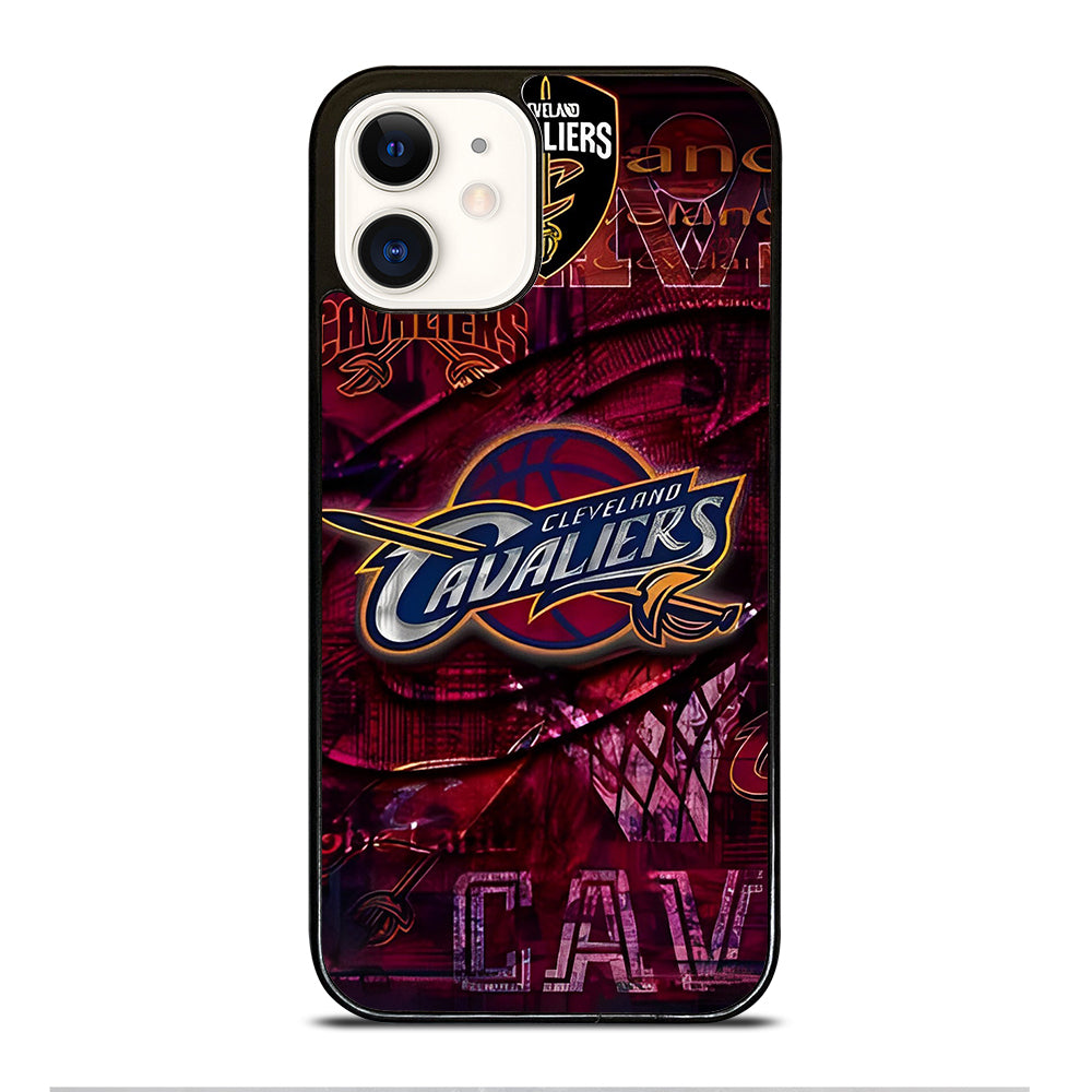 CLEVELAND CAVALIERS NBA ICON iPhone 12 Case Cover