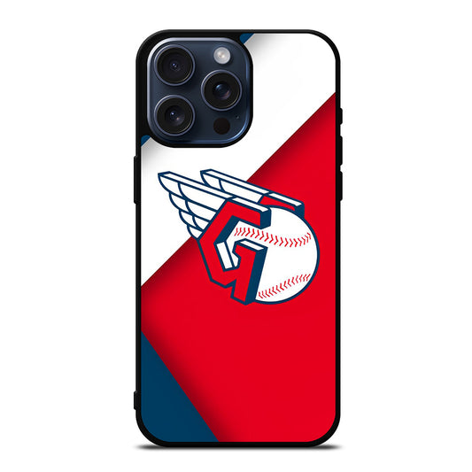 CLEVELAND GUARDIANS LOGO 3 iPhone 15 Pro Max Case Cover