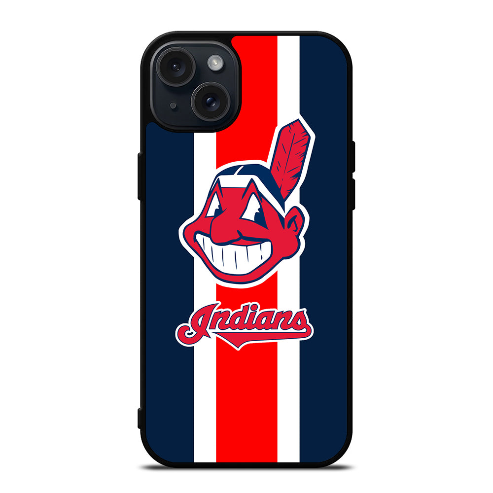 CLEVELAND INDIANS MLB LOGO iPhone 15 Plus Case Cover