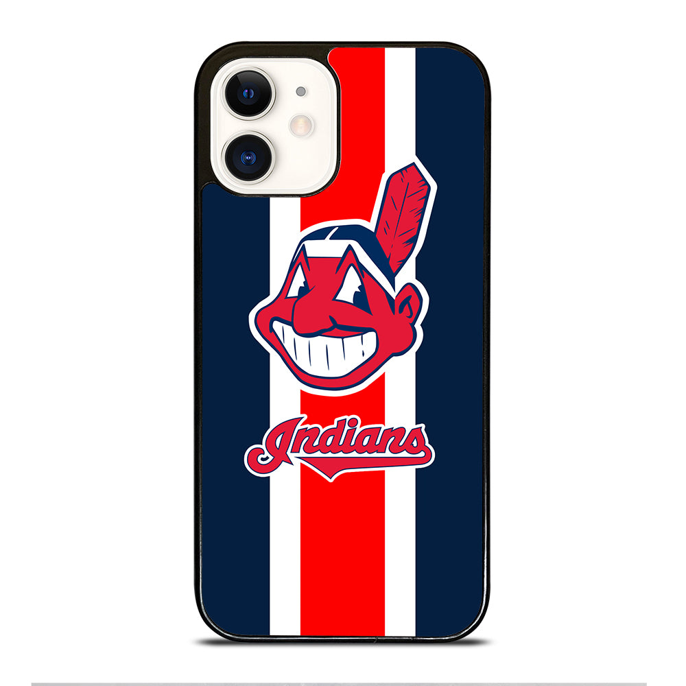 CLEVELAND INDIANS MLB LOGO iPhone 12 Case Cover