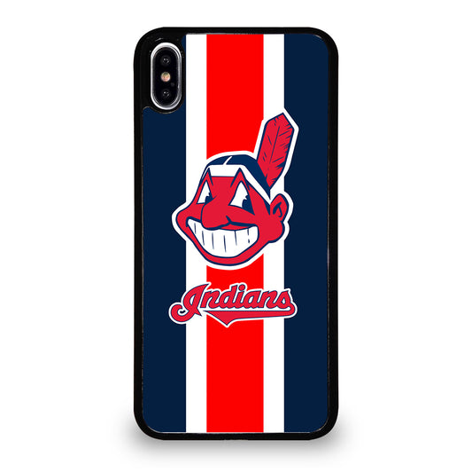 CLEVELAND INDIANS MLB LOGO iPhone XS Max Case Cover