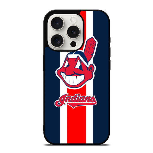 CLEVELAND INDIANS MLB LOGO iPhone 15 Pro Case Cover