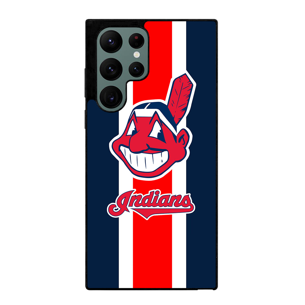 CLEVELAND INDIANS MLB LOGO Samsung Galaxy S22 Ultra Case Cover
